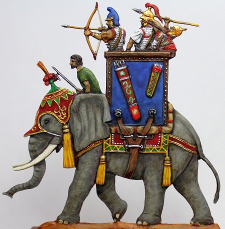 Боевые слоны древней индии