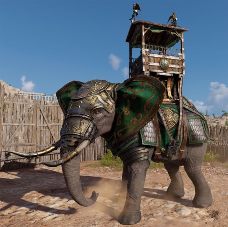 Боевые слоны assassins creed origins