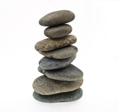 Пирамидка из камней