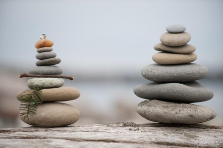 Пирамидка из камней