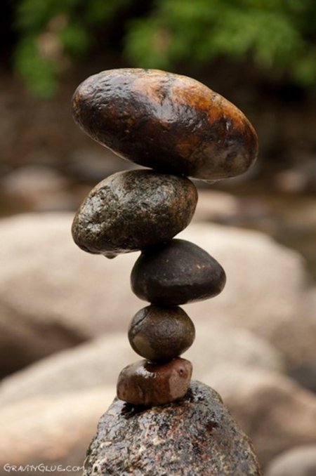 Майкл граб балансирующие камни