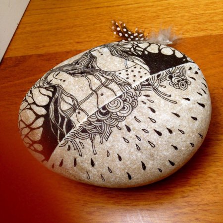 Роспись на камне