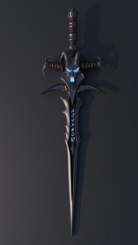 Варкрафт меч ледяная скорбь