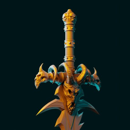 Варкрафт меч ледяная скорбь