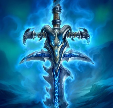 Варкрафт меч ледяная скорбь