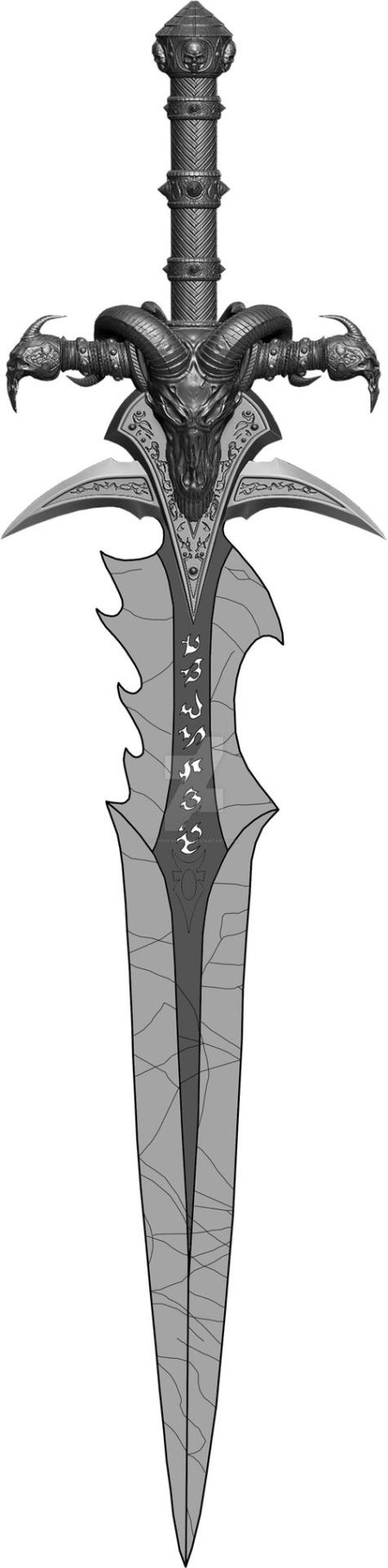 Фростморн варкрафт меч