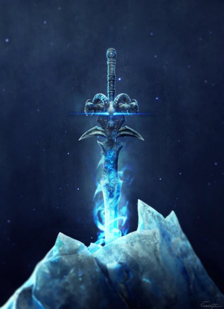 Варкрафт меч ледяная скорбь