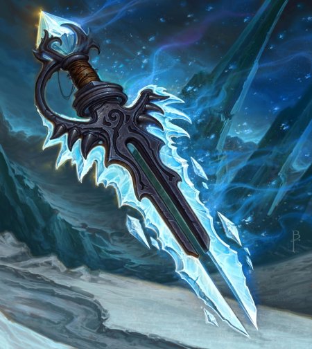 Варкрафт меч ледяная скорбь