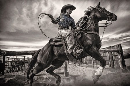 Ковбои родео дикий запад