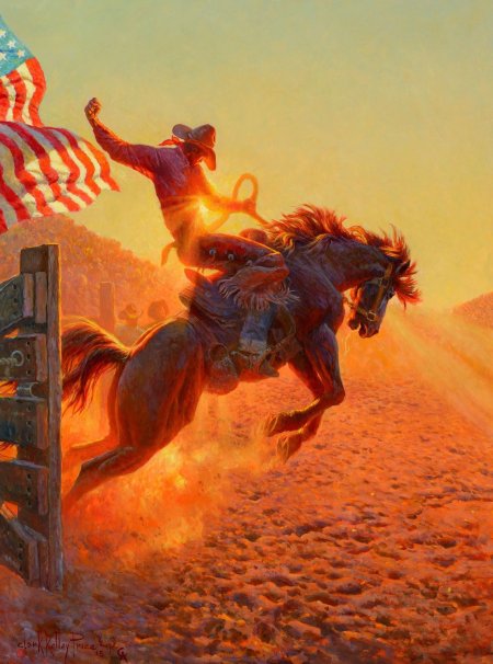 Художник clark kelley дикий запад