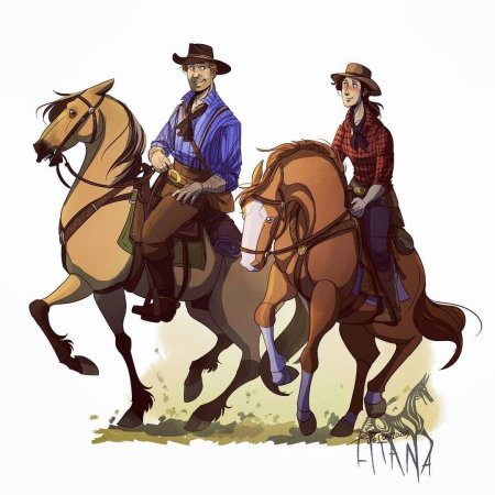 Ковбой артур морган