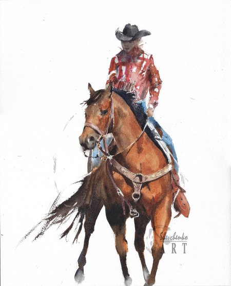 Ковбои картины