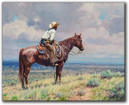 Художник-ковбой martin grelle