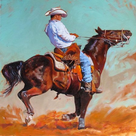 Художник дуэйн брайерс вестерн ковбои