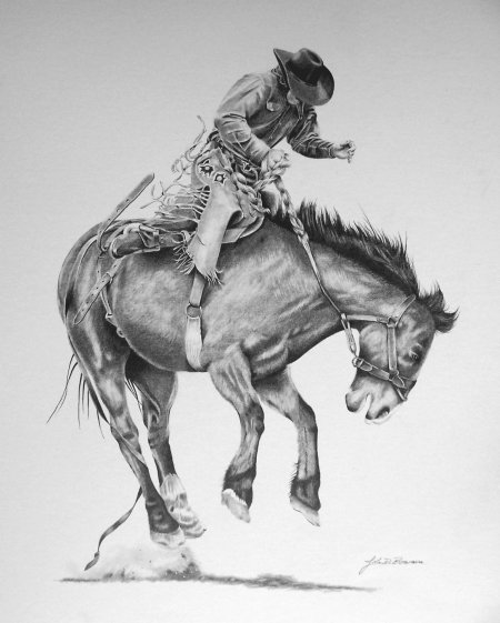 Лошадь эскиз