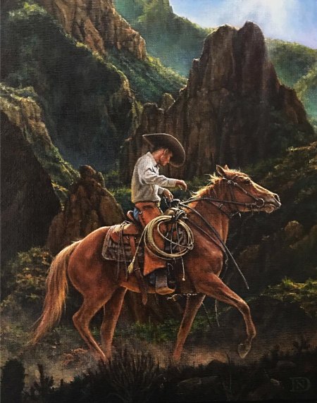 Художник энди томас дикий запад