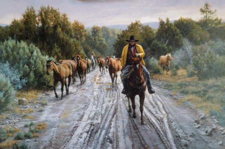 Художник-ковбой martin grelle