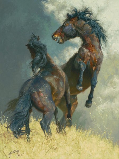 Картины лошадей