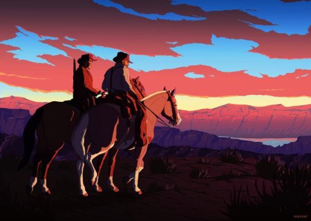 Red dead redemption 2 кони арт