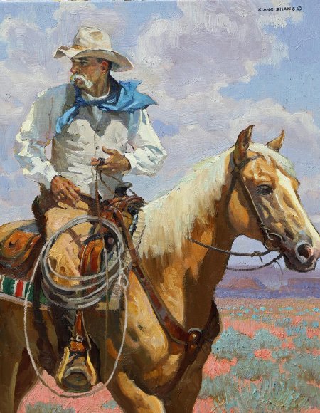 Xiang zhang - художник дикого запада