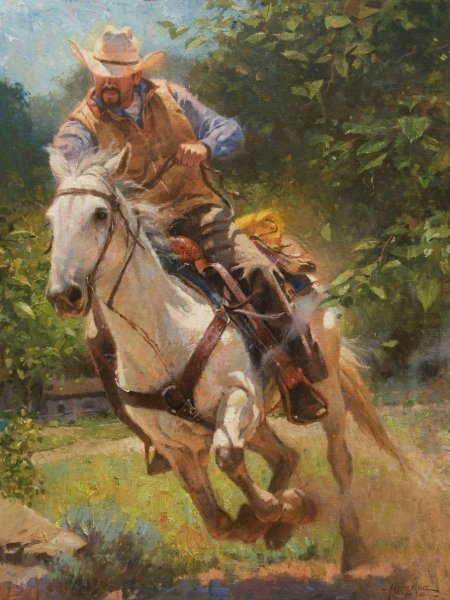 Художник энди томас дикий запад