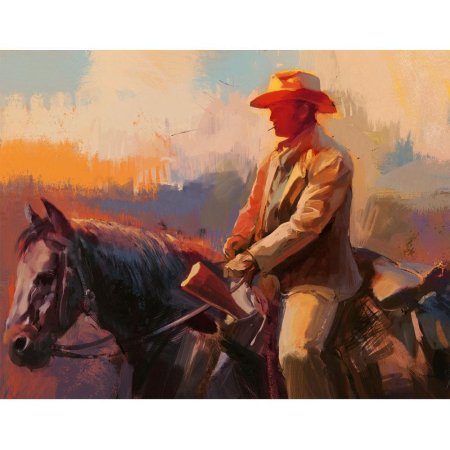 Ковбой живопись