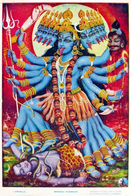 Индийская богиня кали