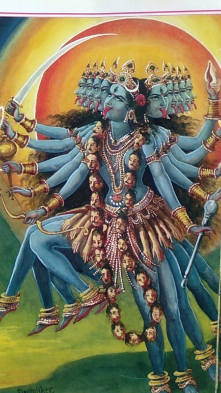 Индийская богиня кали