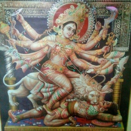 Многорукая богиня в индии