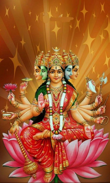 Богини дурга лакшми сарасвати