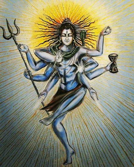 Многорукий бог шива