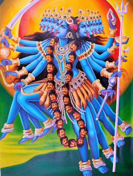 Индийская богиня кали