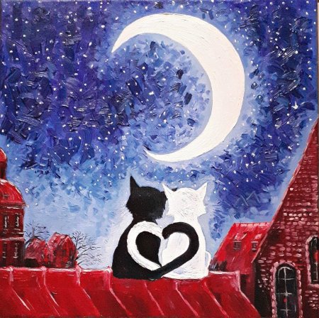 Картины с луной