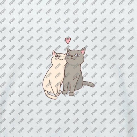 Влюбленные коты