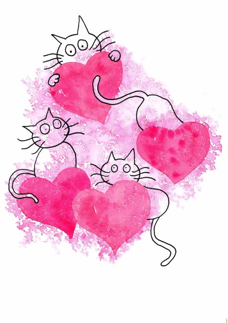 Рисунки на день святого валентина