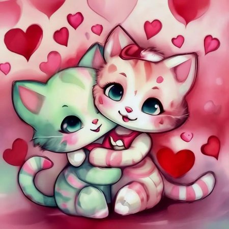 Милые рисунки любовь