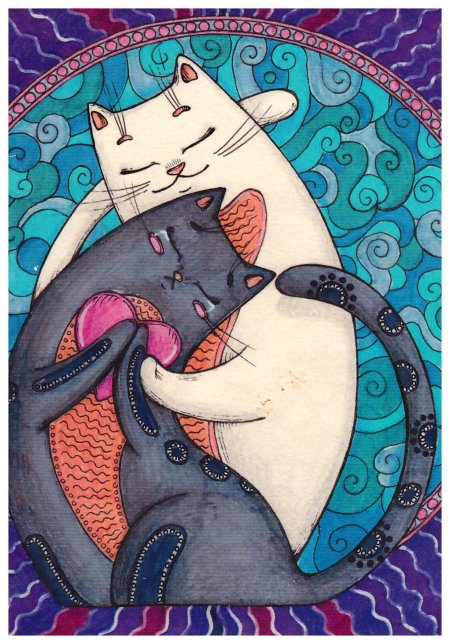 Влюбленные кошки