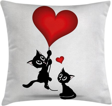 Кошечка с сердечком