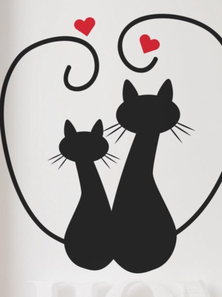 Влюбленные коты