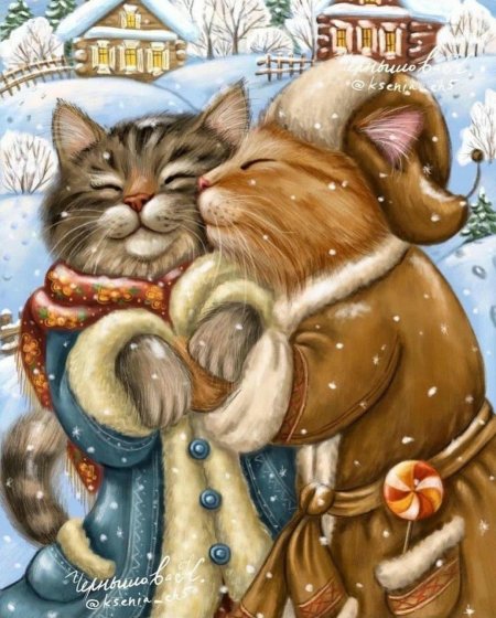 Ксения чернышова художник котов