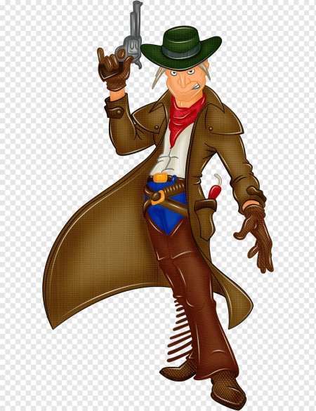 Мультяшный ковбой