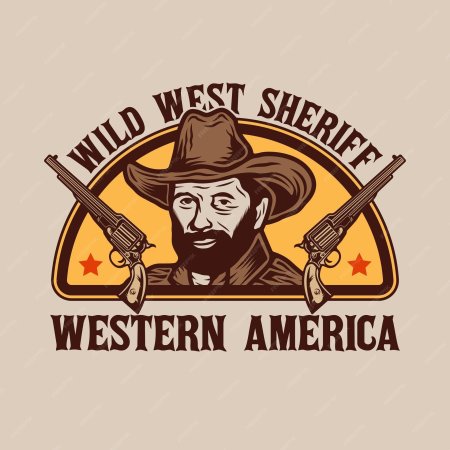 Дикий запад эмблема