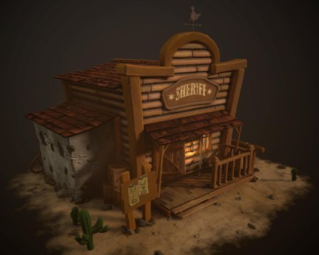 Wild west sheriff office