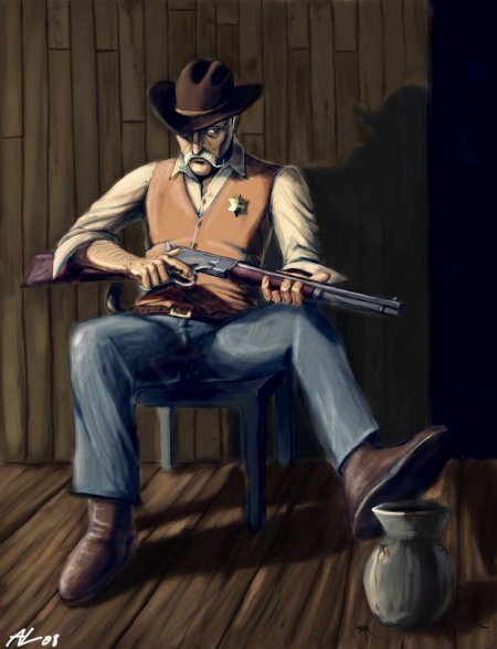 Ковбой дикий запад шериф