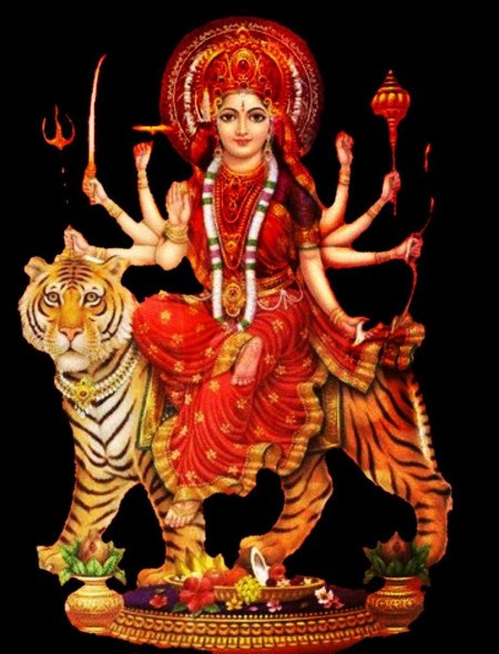 Дурга лакшми сарасвати наваратри