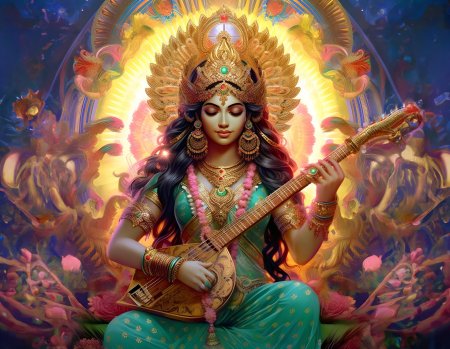 Сарасвати богиня мудрости