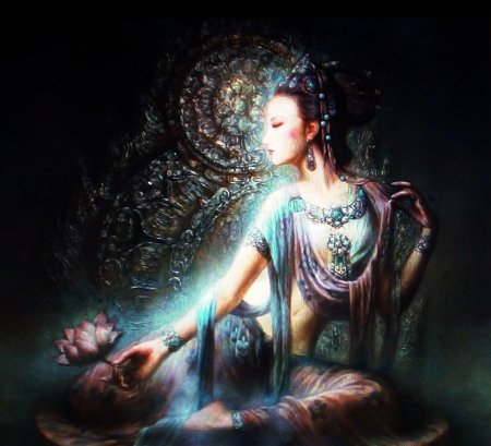 Богини художник цзэн хао