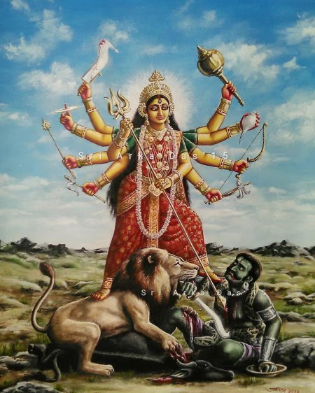 Кали дурга богиня