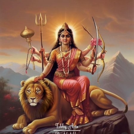 Дурга деви богиня