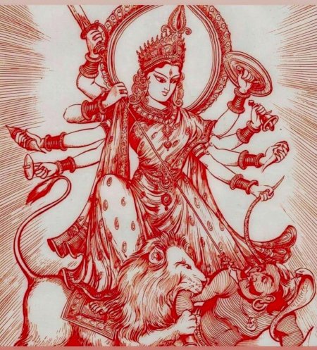 Кали дурга богиня